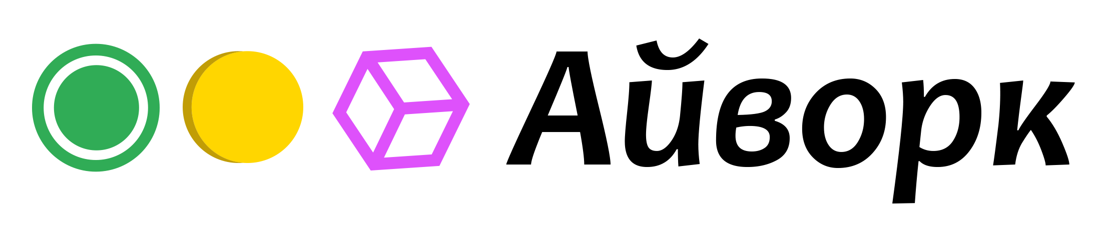 Логотип и айдентика «Айворка»